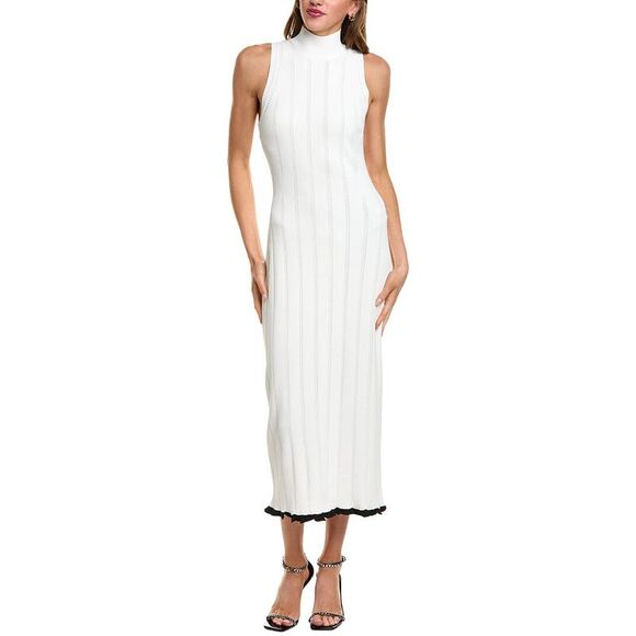 Proenza Schouler White Label WomensKim Knit Maxi Dress, White